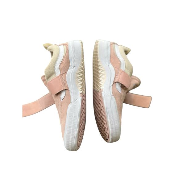 Men Sz 9.5 Vans Kyle Pro 2 Rose Pink Antique Vanilla White Suede Skate Shoes - Picture 2 of 10